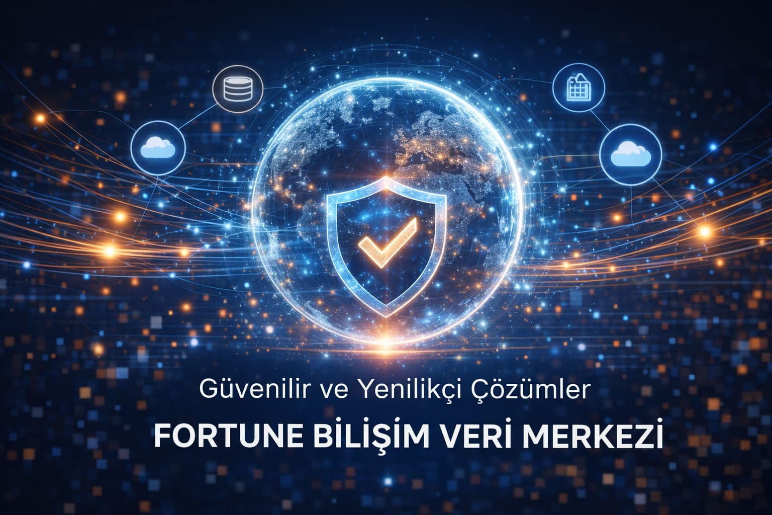 Fortune Bilişim modern veri merkezi ve sunucu altyapısı görseli