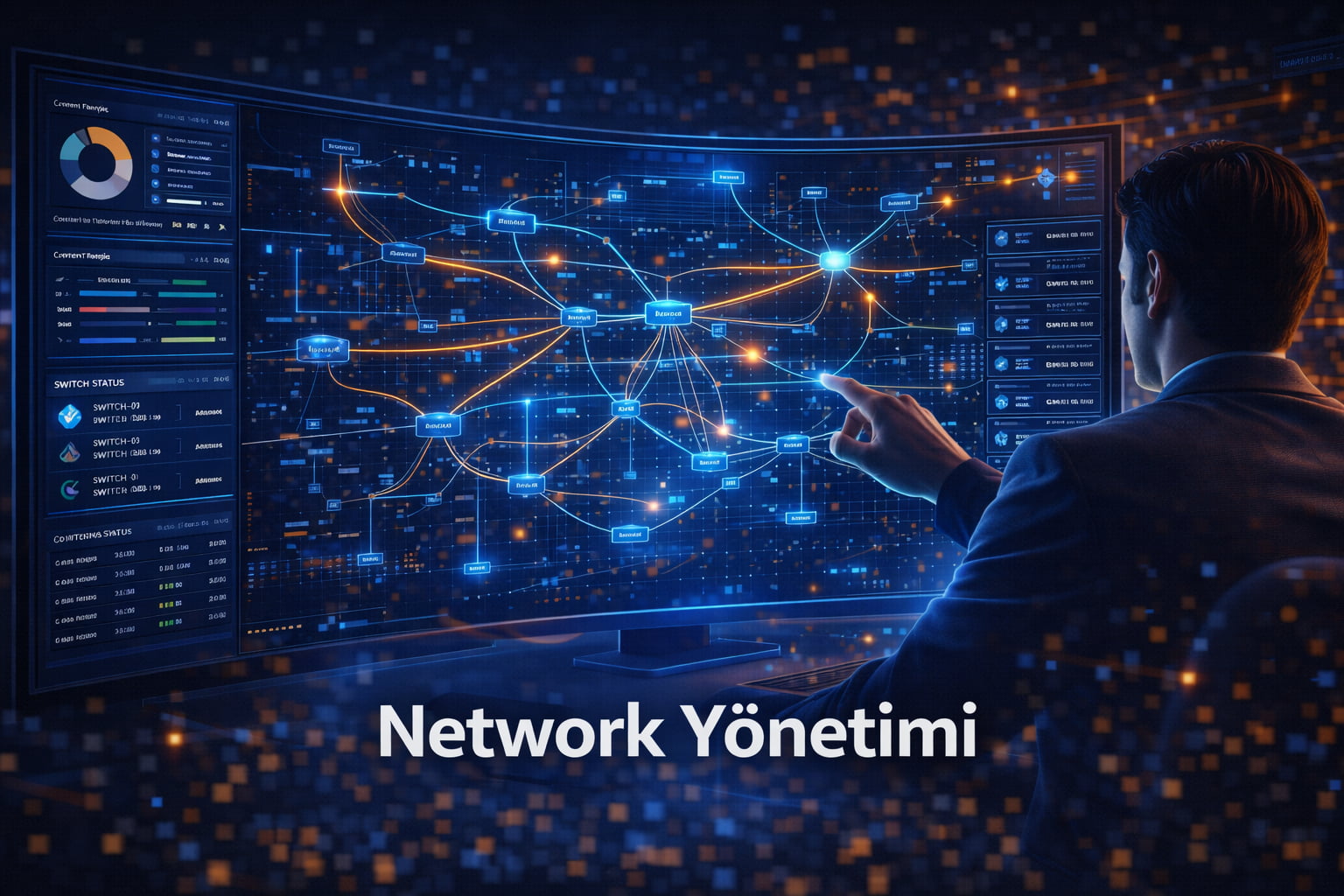 Network ağ yönetimi altyapı optimizasyonu görseli